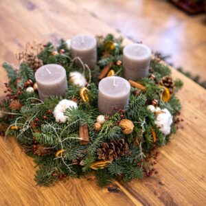 Adventný veniec – workshop