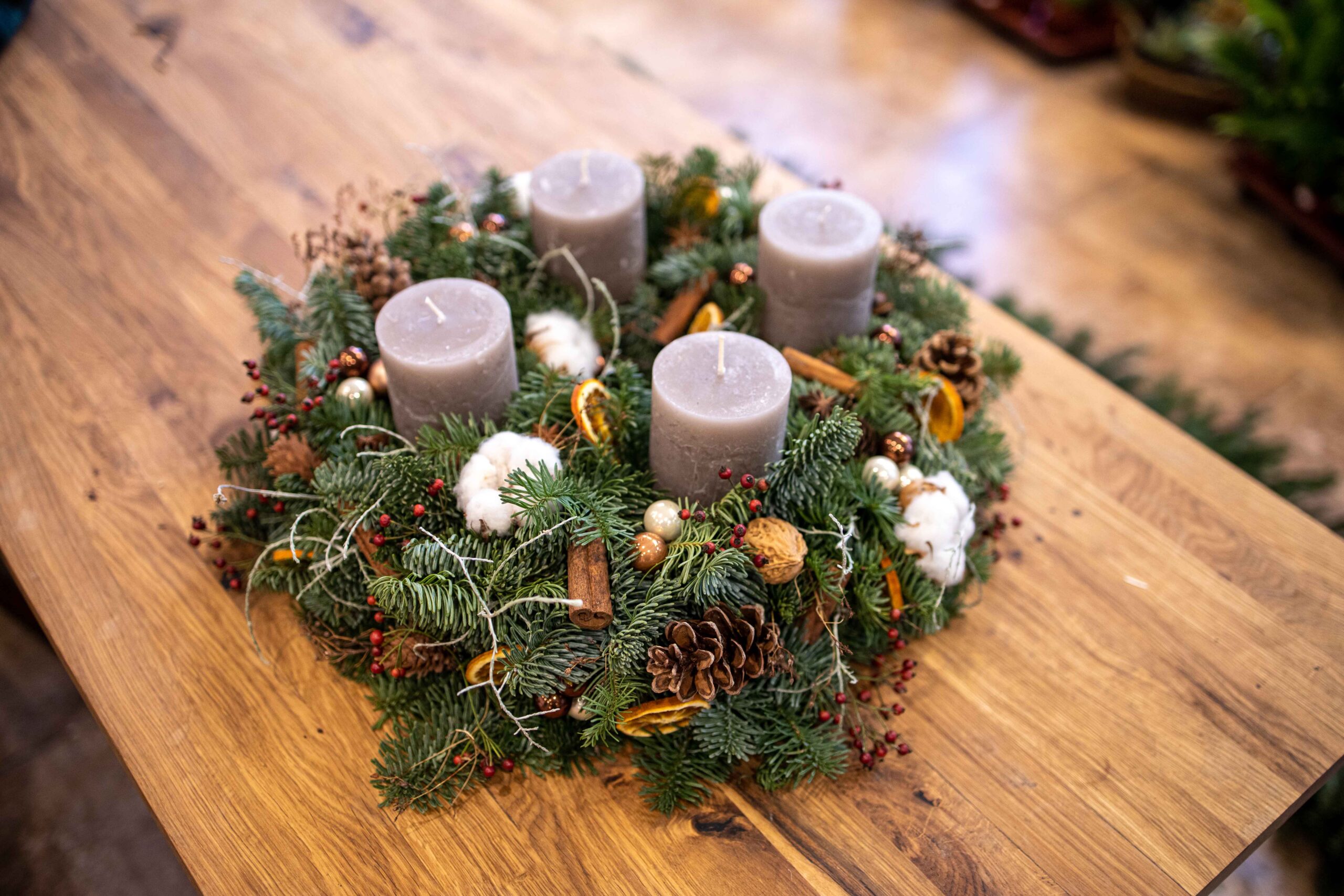 Adventný veniec – workshop